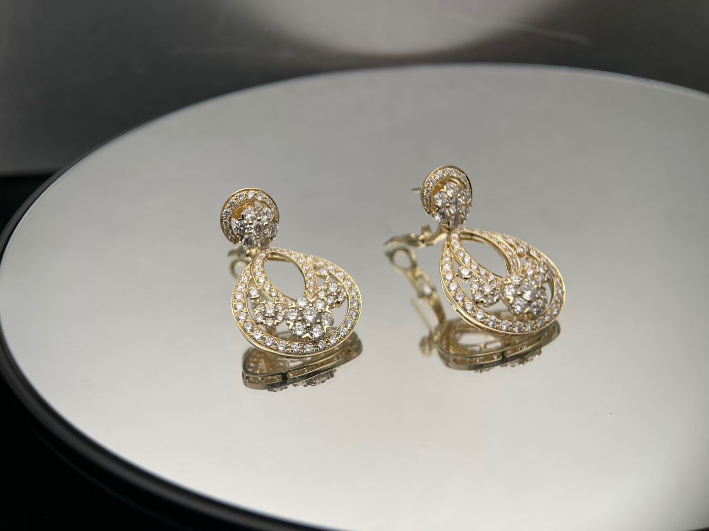 스노우 플레이크 귀걸이