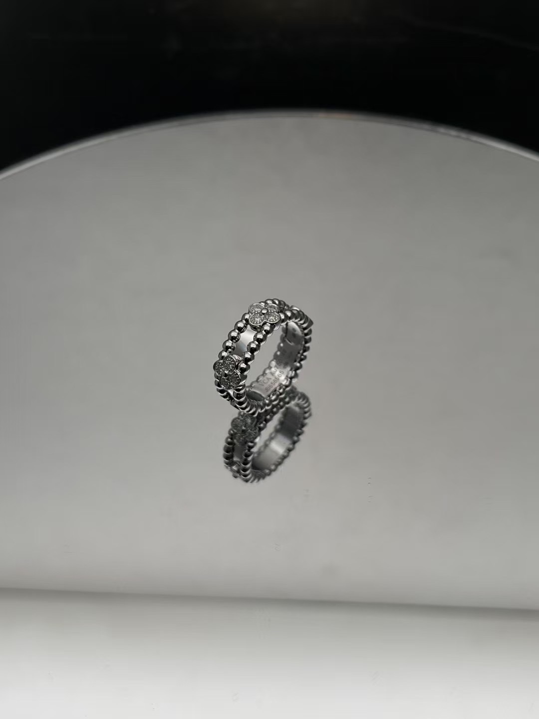 스위트 뻬를리 클로버 반지