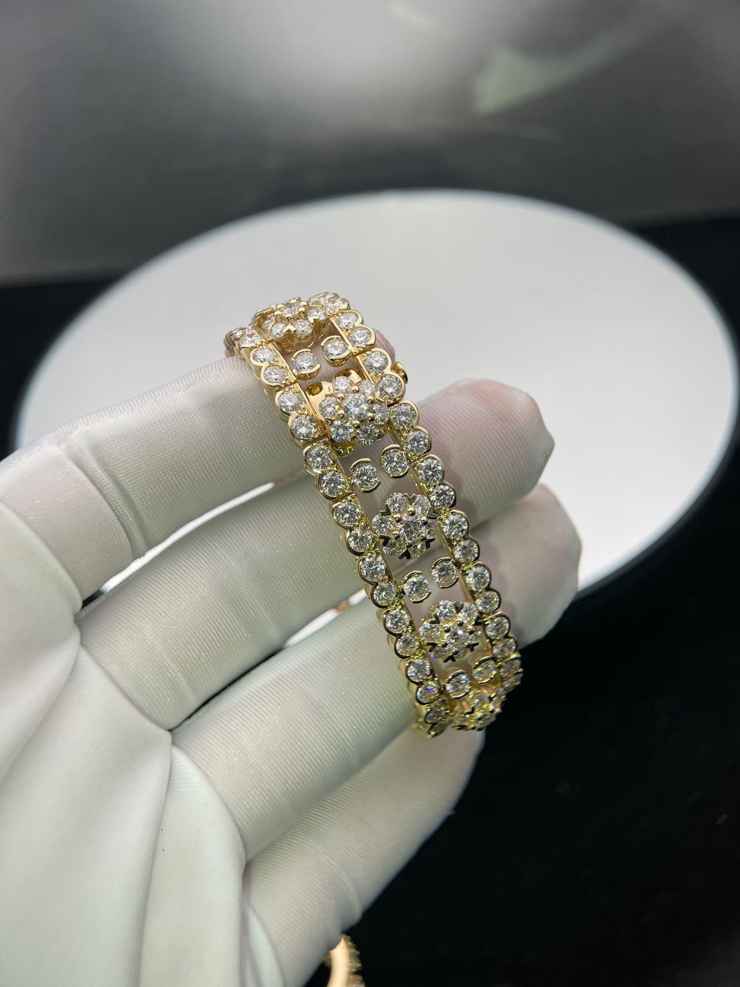 스노우 플레이크 팔찌